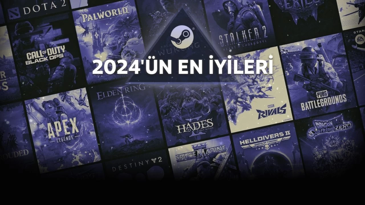 Steam, 2024'ün en çok satan oyunlarını açıkladı.